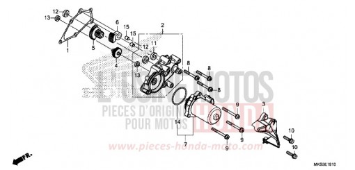 DEMULTIPLICATEUR CRF1100D2L de 2020